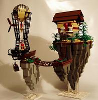 Lego Floating Rocks